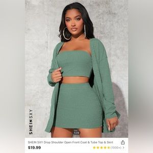 Cute 3 piece skirt set